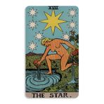 The Masonic Exchange Yıldız Tarot Çıkartması [3,25 inç x 5,5 inç]