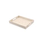 The Mia 38x30x5 cm Sedef Tepsi