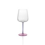 The Mia 600 ml Mavi Pembe Şarap Kadehi
