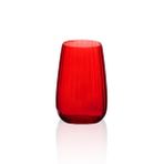 The Mia BRD0122 Cam Kırmızı 600 ml Su Bardağı