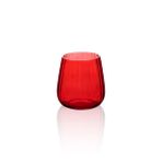 The Mia BRD0126 Cam Kırmızı 450 ml Su Bardağı