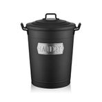 The Mia Çamaşır Sepeti 60 L - Siyah