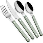 The Mia Comida Yeşil 24 Parça Çatal Kaşık Bıçak Takımı