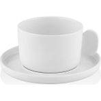The Mia Cotta Limoges Çay Fincanı Beyaz 250 ml - Renkli