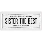 The Mia Dikdörtgen Servis Sister The Best - 35 x 16 cm - 1 Adet