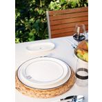 The Mia DLY001 6'lı 19 cm Daily Tunes Pasta Tabağı