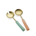 The Mia Duo Çelik 2'li Salata Servis Seti