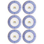 The Mia Fish 26 cm 6'lı Servis Tabağı Set