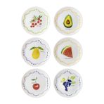 The Mia Furutta 19 cm 6'lı Pasta Tabağı Set