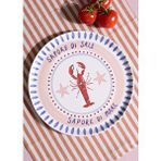 The Mia Italian Summer Servis Tabağı 31 Cm Çok Renkli