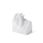 The Mia Licia Beyaz 20x12x20 cm Seramik Vazo