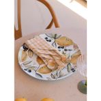 The Mia Limoncello Servis Tabağı 6lı Set 26 cm LMN013 - Renkli - Tek Ebat