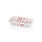 The Mia Lucid Gül Kurusu 20x35x5 cm Fırın Kabı