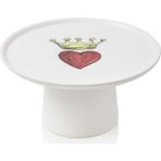 The Mia Luv Ayaklı Servis Tabağı 10X19 cm - Tek Ebat - Çok Renkli