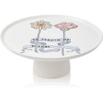 The Mia Luv Ayaklı Servis Tabağı 10X26 cm - Tek Ebat - Çok Renkli