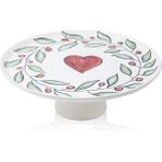 The Mia Luv Ayaklı Servis Tabağı 10X30 cm - Tek Ebat - Çok Renkli