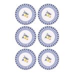 The Mia Odore Di Limone Yemek Tabağı 6Lı Set 20 Cm