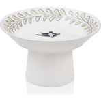 The Mia Olivos Ayaklı Servis Tabağı 20 cm - Çok Renkli - Tek Ebat