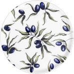 The Mia Olivos Servis Tabağı 30 cm OVS0006 - Çok Renkli - Tek Ebat