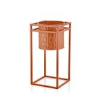 The Mia Prizma Terracota 60x30x30 cm Saksı ve Vazo