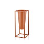 The Mia Prizma Terracota 70x30x30 cm Saksı ve Vazo