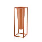The Mia Prizma Terracota 80x30x30 cm Saksı ve Vazo
