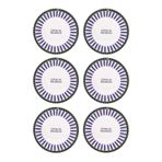 The Mia Provence Yemek Tabağı 6Lı Set 20 Cm