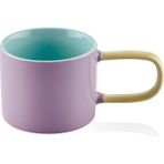 The Mia Rainbow Porselen Kupa Mor 270 ml - Renkli