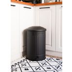 The Mia Siyah 30 Litre Mutfak Çöp Kovası