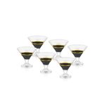 The Mia Siyah Gold 6'lı Set Glow Dondurmalık