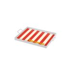 The Mia Vacanses 40x30 cm Dekoratif Metal Tepsi