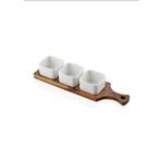 The Mia WDY0007 Woody 33x10 cm Porselen Servis