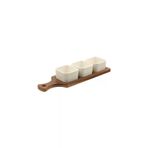 The Mia WDY0007 Woody 33x10 CM Porselen Servis