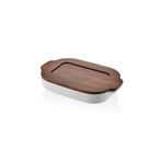 The Mia WDY0015 Woody Kapaklı 33x19 cm Fırın Kabı
