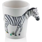 The Mia Zebra Kulplu Kupa 420 ml - Renkli