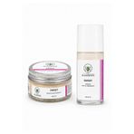 The Miadrops Sweet Doğal Roll-On ve Krem Deodorant Seti 50 ml x2 | Alüminyumsuz İkili Set Unisex