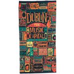 The Music Capital Temalı Buff Boyunluk Bandana No:128