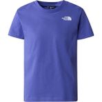 The North Face B S/s Redbox Tee (Back Box Graphıc) Genç Erkek Tişört NF0A87T5PFO1 - Mavi - XS
