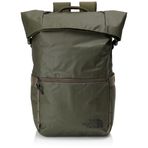 THE NORTH FACE Base Camp Voyager Rolltop erkek sırt çantası (1'li paket), Boz Kahverengi Yeşil - TNF Mavi, Ölçü Birimi, spor