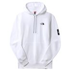 The North Face Beyaz Patch Graphic Hoodie Erkek Outdoor Sweatshirt