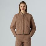 The North Face Cedar Canvas Work Jacket Kadın Ceket - Kahverengi