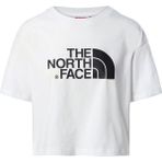 The North Face Cropped Easy Kadın Beyaz Bisiklet Yaka Tişört - XS