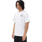The North Face Drip Logo Relaxed Graphic Erkek Beyaz Outdoor T-Shirt NF0A8GABFN41 - M