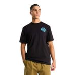 The North Face Drip Logo Relaxed Graphic Erkek Siyah Outdoor T-Shirt NF0A8GABJK31