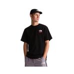 The North Face Erkek 1966 Half Dome Relaxed Short Sleeve T-Shirt (1'li paket), Tnf Siyah, XL
