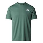 The North Face Erkek 24/7 BOX NSE SS Tişört NF0A895MHCH1 Su Yeşili S