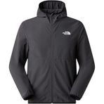 The North Face Erkek 24/7 Woven Fz Hood ceket (tekli paket), Antrasit Gri, XL