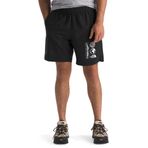 The North Face Erkek 7/7 7 inç Grafik Şort - Nem Emici, Ayarlanabilir Kordonlu Elastik Bel, El Cepleri, Tnf Siyah, S