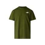 The North Face Erkek Box NSE kutlama standart kısa kollu tişört (tekli paket), Yeşil (Woodland Green), S