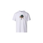The North Face Erkek Donkey Taxi Relaxed Short Sleeve-g tişört (1'li paket), Tnf Beyaz, XL